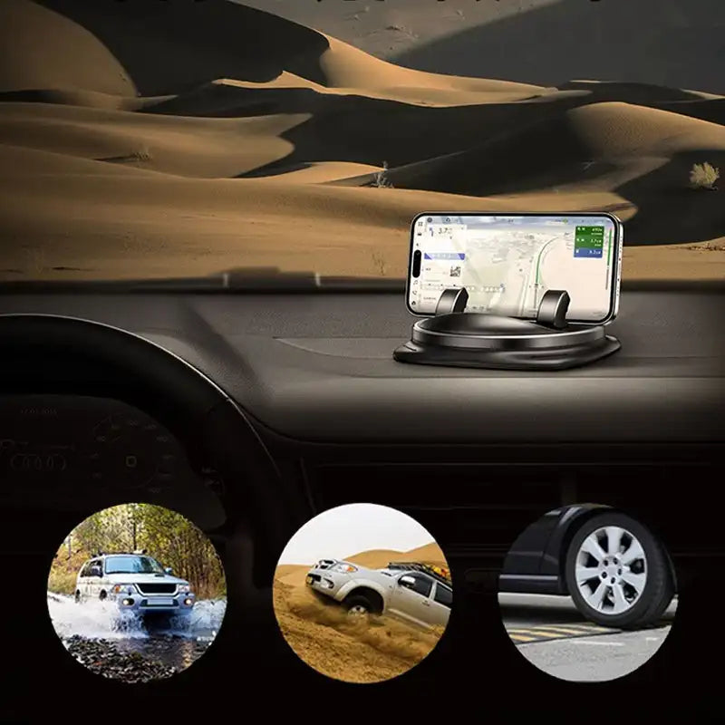 NavPro 360 Rotating Car Phone Mount Dashboard Vent Holder