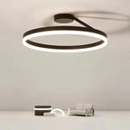 AureliaGlow Gold LED Ceiling Light For Living Rooms