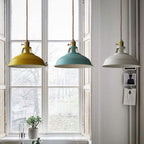 Iriselle Morandi Metal Pendant Light Colorful Glow