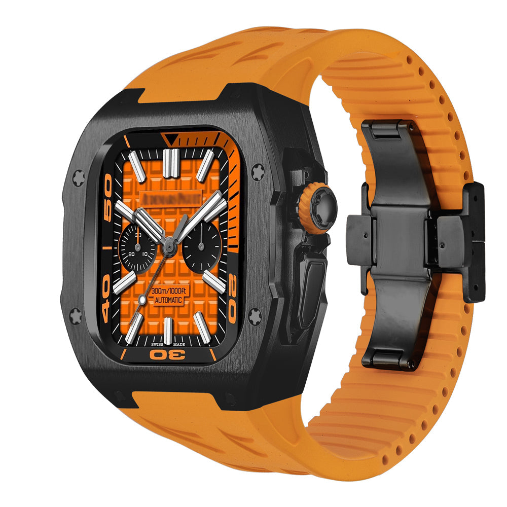NovaGuard Titanium Case and Fluor Rubber Band for AW Ultra