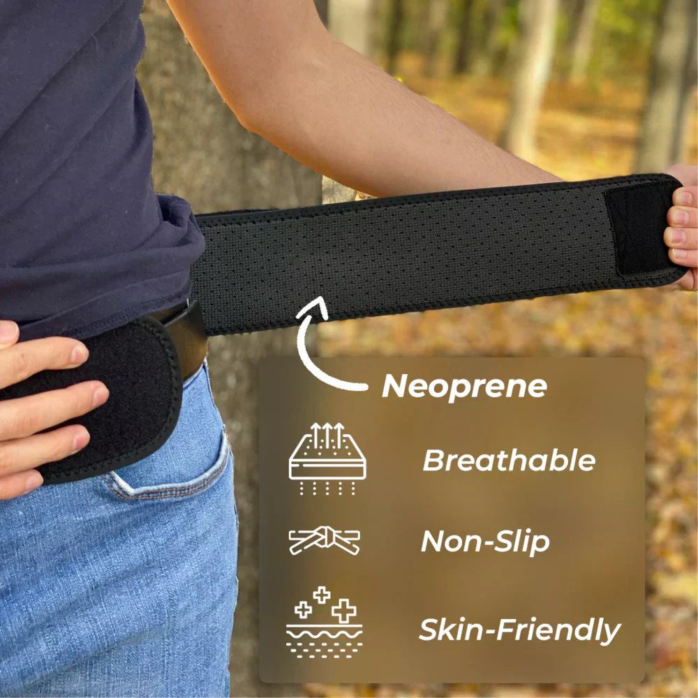 NovaEase Sciatica Pain Relief Belt for Lower Back Support