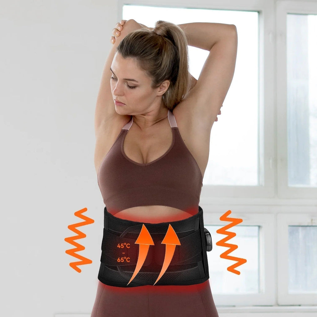 LumaWave 630nm Red Light Waist Belt with Heat and Vibration