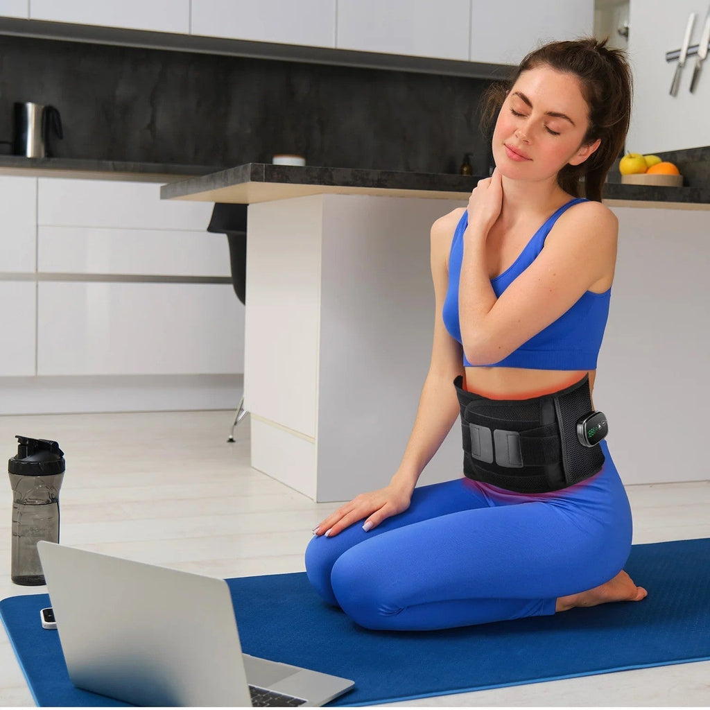 LumaWave 630nm Red Light Waist Belt with Heat and Vibration