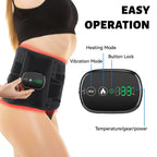 LumaWave 630nm Red Light Waist Belt with Heat and Vibration