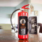 EmberSafe Hidden Bottle Storage Shaped Like A Fire Extinguisher Decorative Concealed Bottle Holder
