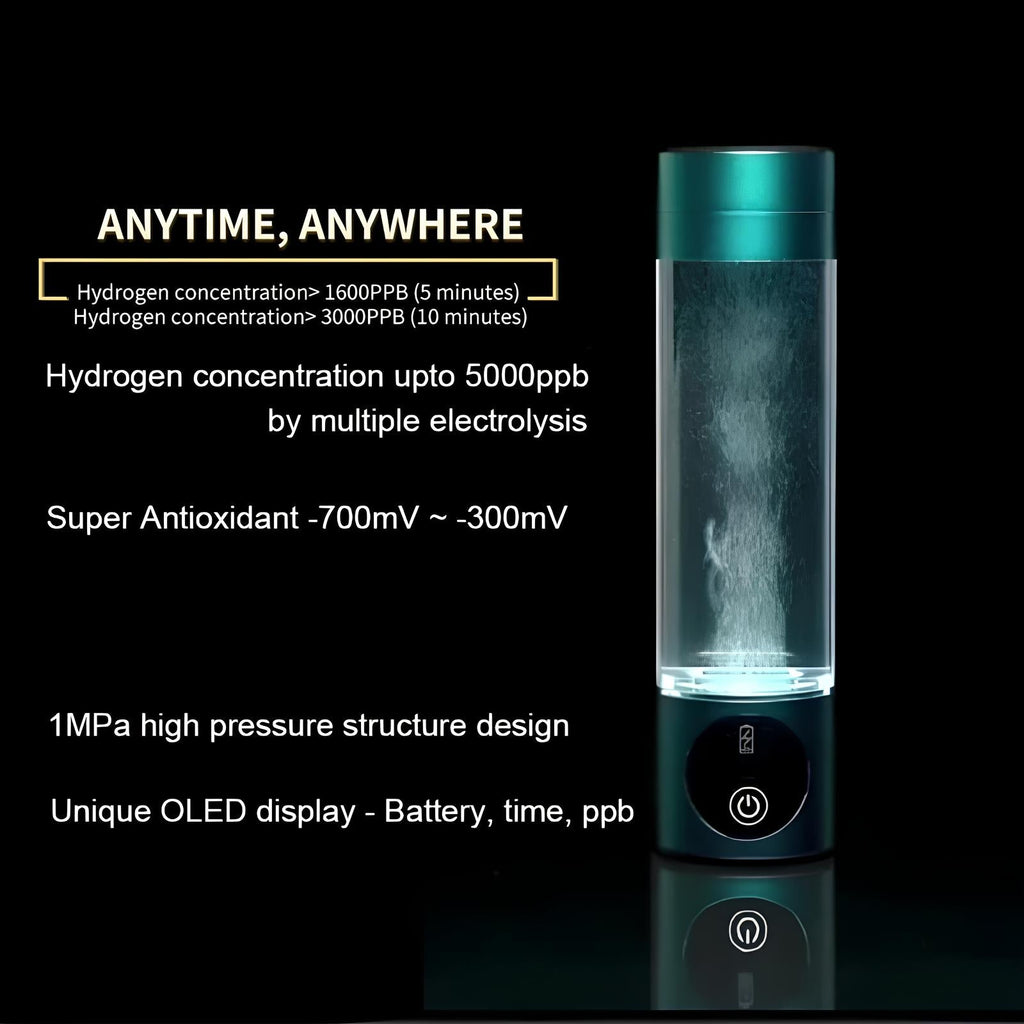 HydroPulse 5000ppb Hydrogen Ionizer Water Bottle Elite