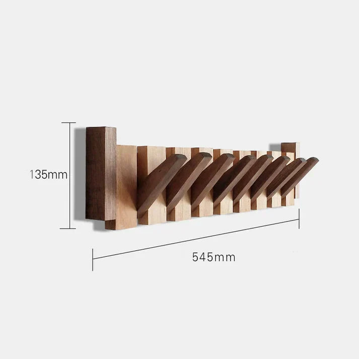 Lyranox Wooden Piano Coat Rack Wall Hook In Artistic Piano Shape For Coats Hats Scarves And Accessories