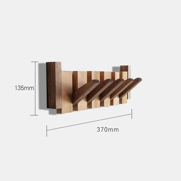 Lyranox Wooden Piano Coat Rack Wall Hook In Artistic Piano Shape For Coats Hats Scarves And Accessories