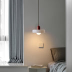 Arkea | Colored Glass Pendant Light With Adjustable Height