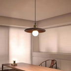 Nordic Oak Wood Pendant Light With Warm Glow - LumaNord