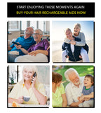 VeroSound デュオ 充電式 インビジブル 補聴器 ペア