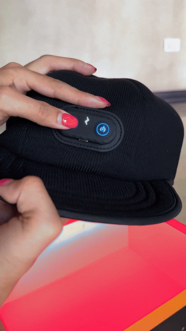 Unexo: Rotes Licht Wachstumskappe - Für Haarwachstum