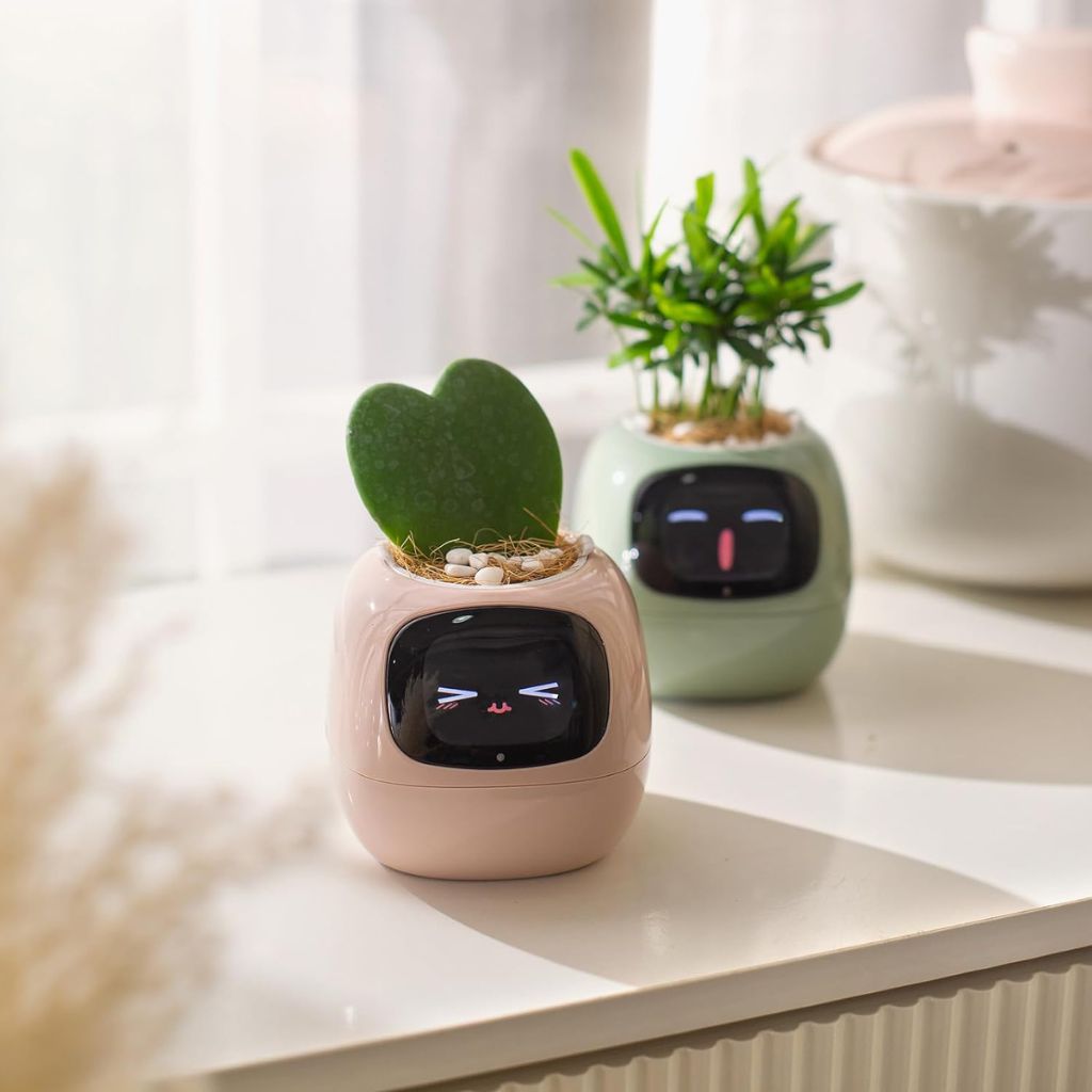 NexiLeaf Smart Planter With 70 Animations Alexa Connected
