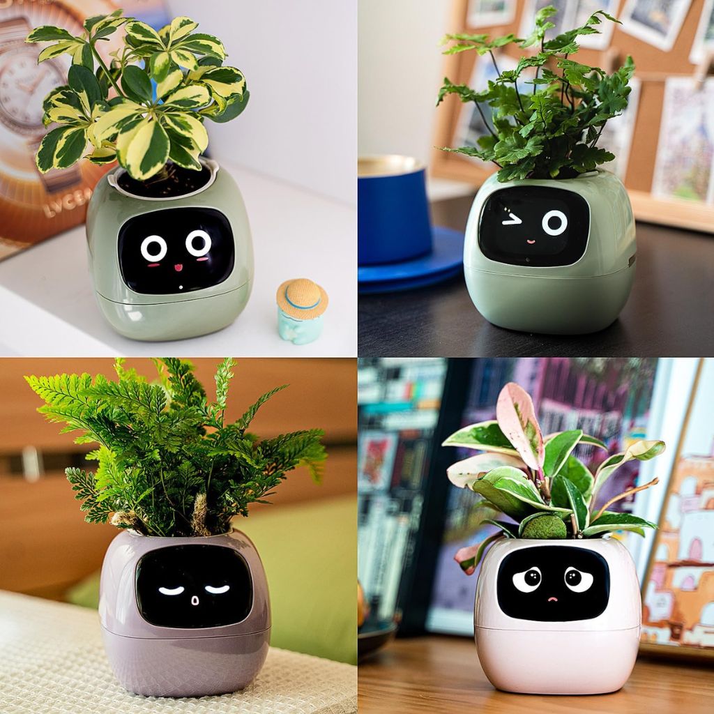 NexiLeaf Smart Planter With 70 Animations Alexa Connected