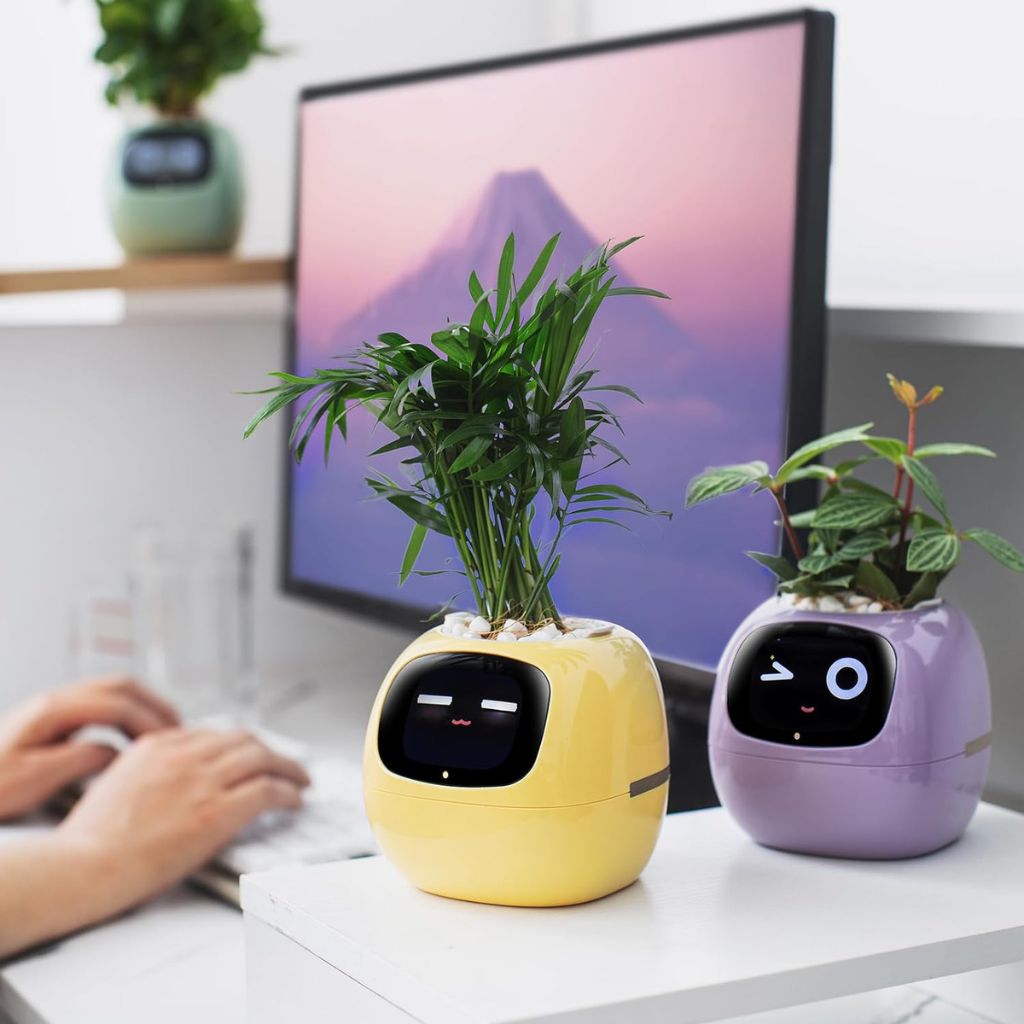 NexiLeaf Smart Planter With 70 Animations Alexa Connected