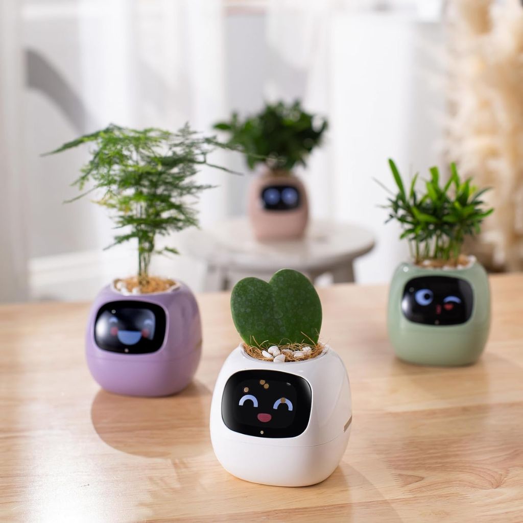 NexiLeaf Smart Planter With 70 Animations Alexa Connected