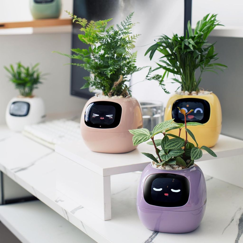 NexiLeaf Smart Planter With 70 Animations Alexa Connected
