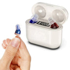 Elorin Invisible Rechargeable Hearing Aid, Discreet Comfortable In-Ear Device For Daily Use And Conversations