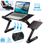 Axisa360 360 Degree Adjustable Ergonomic Laptop Stand For Office Home And Travel Comfort