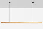 Alderon | LED Wooden Pendant Light, Adjustable Height