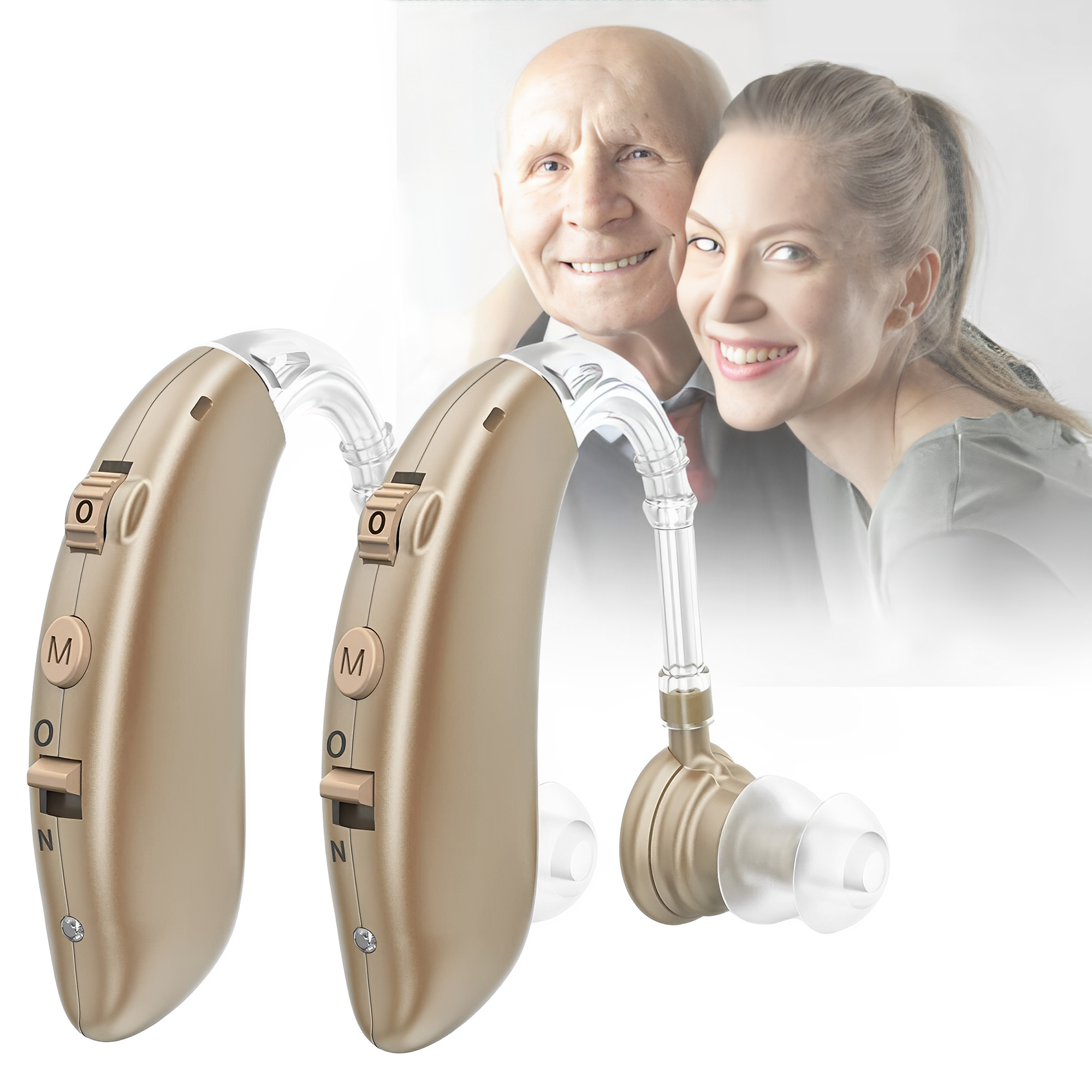 NovaEar Rechargeable In Ear Hearing Aids Noise Reduction