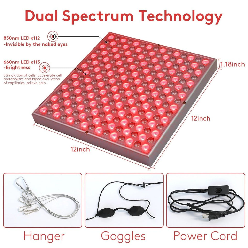 LumaWave Red Light Therapy Lamp For Sleep & Muscle Recovery