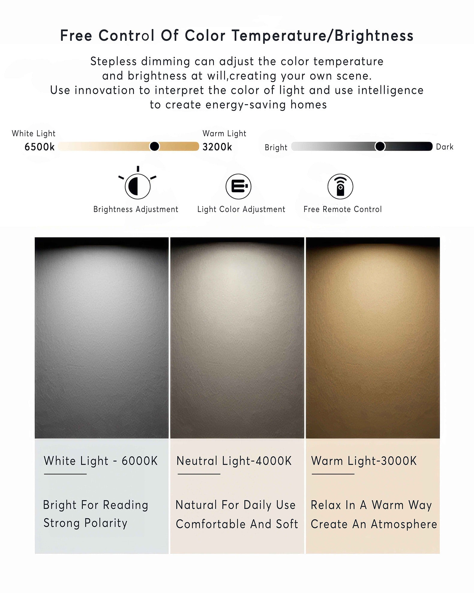 Walnuss Massivholz Stehlampe für Wohnzimmer und Schlafzimmer