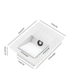 Motion Sensor LED Recessed Wall Sconces, Energy Efficient