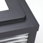 Pier Mount Outdoor Light, Waterproof LED, 3-Step Dimming