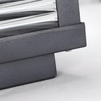 Pier Mount Outdoor Light, Waterproof LED, 3-Step Dimming