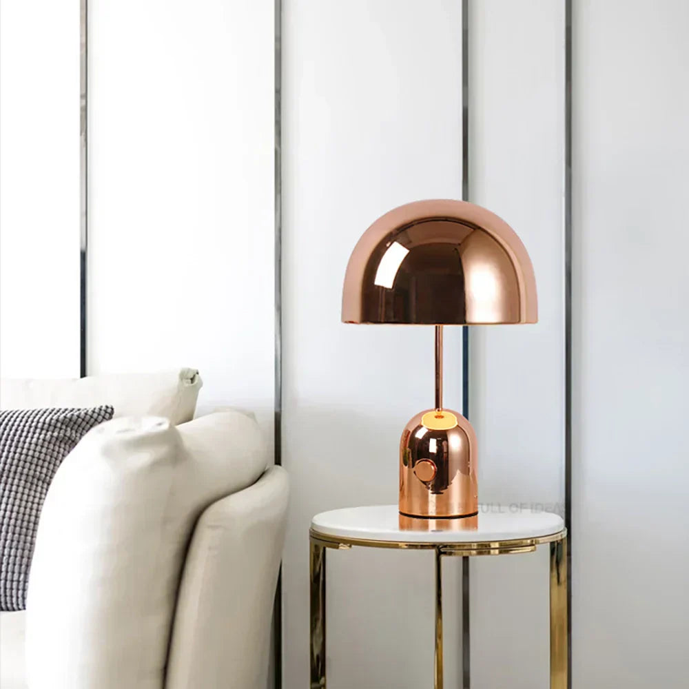 Kirrea Copper Table Lamp | Dimmable Modern Lighting