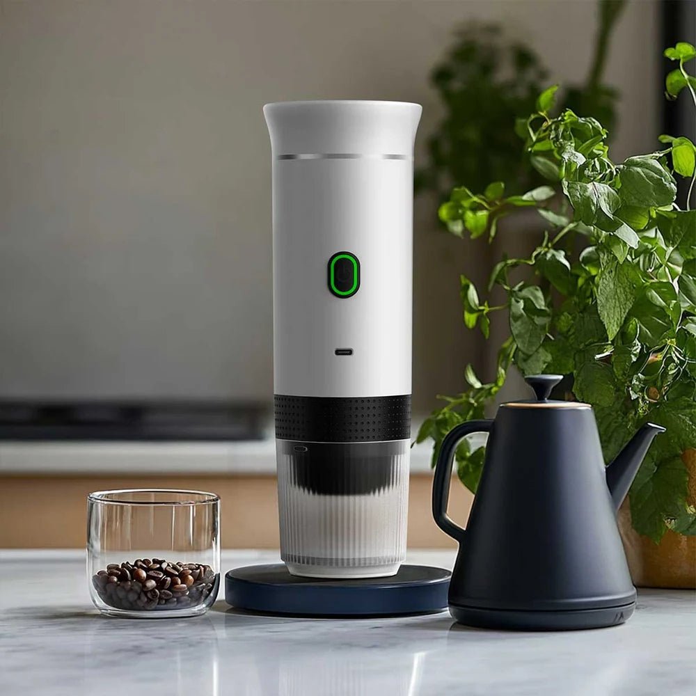 3-in-1 Portable Coffee Maker: Espresso, Cappuccino, Drip