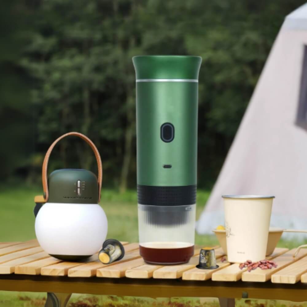 3-in-1 Portable Coffee Maker: Espresso, Cappuccino, Drip