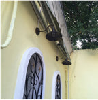 NovaVale Retro Gooseneck Wall Lamp With Dome Shade Accent