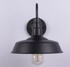 NovaVale Retro Gooseneck Wall Lamp With Dome Shade Accent
