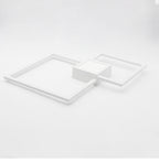 NyraLux Black White Square LED Wall Lamp for Living Room