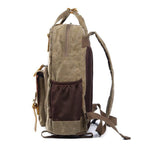 RoveGuard Waterproof Waxed Canvas Camera Backpack Elite
