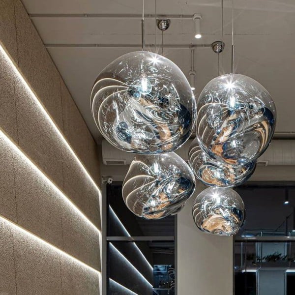 Aurea Melt Pendant Light Modern Ceiling Fixture Elite