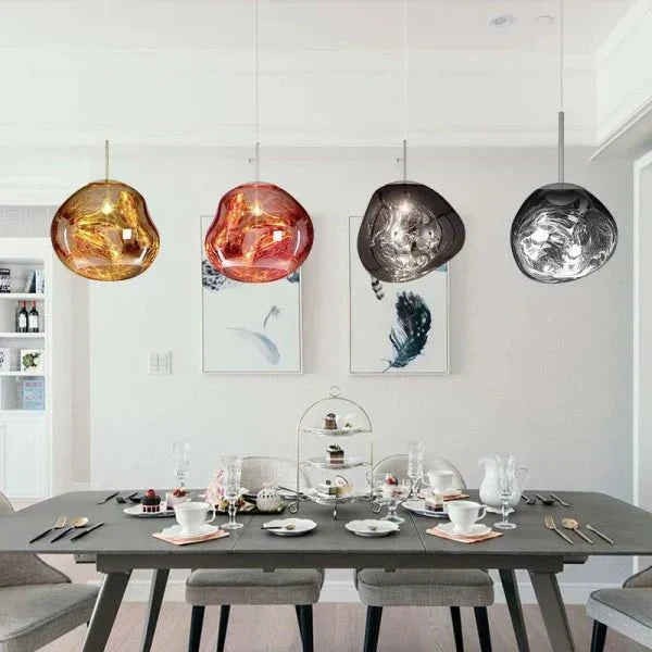 Aurea Melt Pendant Light Modern Ceiling Fixture Elite