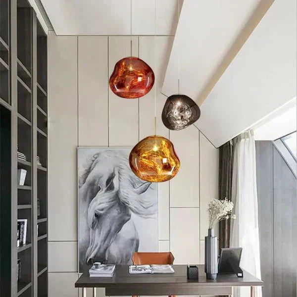 Aurea Melt Pendant Light Modern Ceiling Fixture Elite