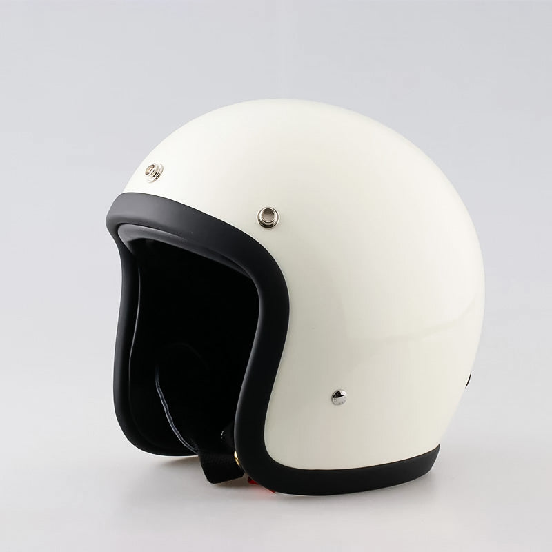 RidgeLine Retro Motorcycle Helmet DOT and ECE Certified