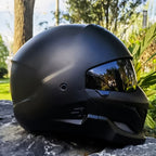 NimbusRider Aerodynamic Motorcycle Helmet With Ventilation