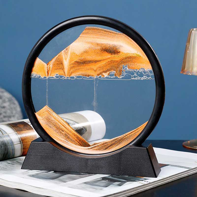 SylvaPure | 3D 砂の砂時計タイマー デスクとホームデコレーション用