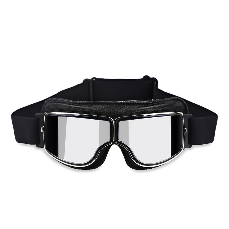 VeloNova Vintage Goggles with Anti-Fog and UV Protection