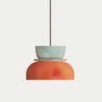 Scandi Color Block Pendant Lamp For Kitchen And Dining
