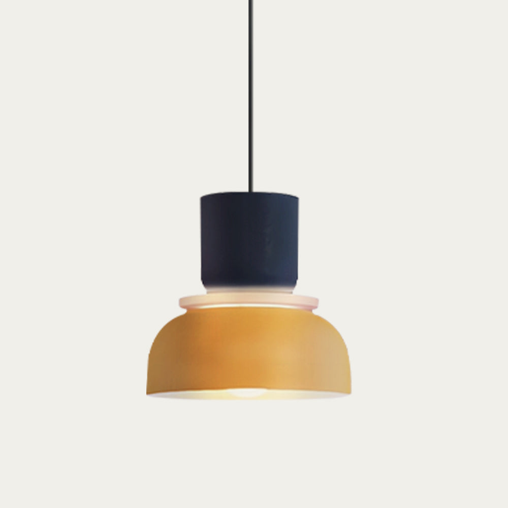 Scandi Color Block Pendant Lamp For Kitchen And Dining