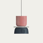 Scandi Color Block Pendant Lamp For Kitchen And Dining