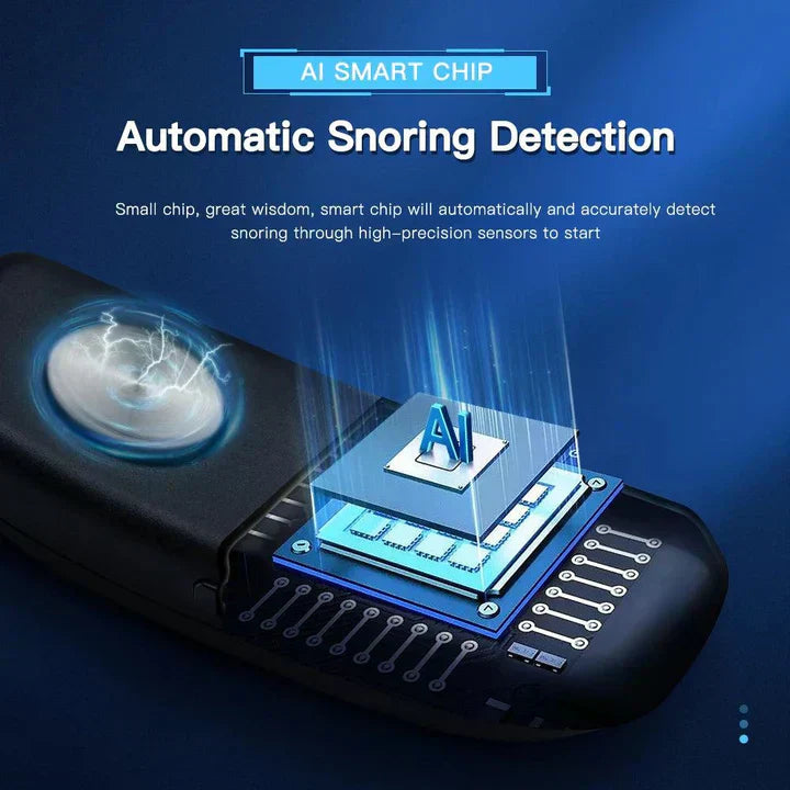 PulseStop Smart Anti-Snore Device USB Portable Sleep Aid