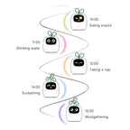 NexiLeaf Smart Planter With 70 Animations Alexa Connected