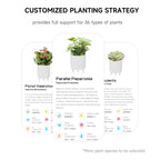 NexiLeaf Smart Planter With 70 Animations Alexa Connected